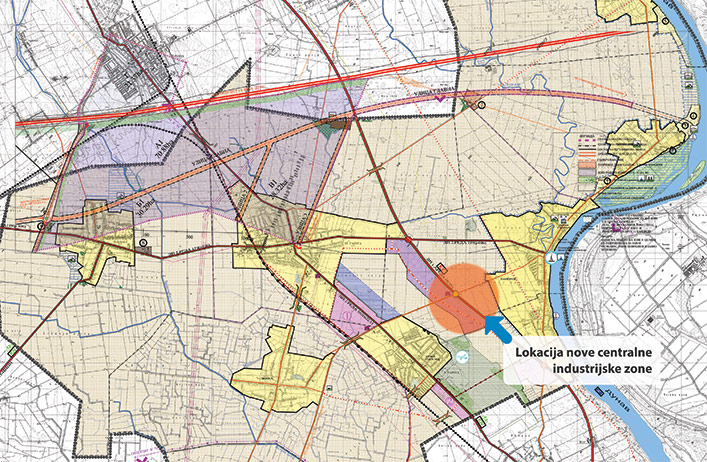 nova industrijska zona op&scaron;tine stara pazova